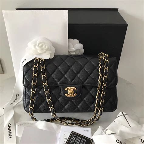 small black chanel purse|authentic chanel black purse.